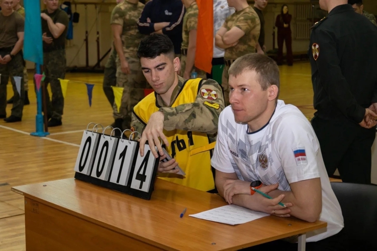 7 февраля 2026 года в военном институте прошел чемпионат по военно-прикладному спорту