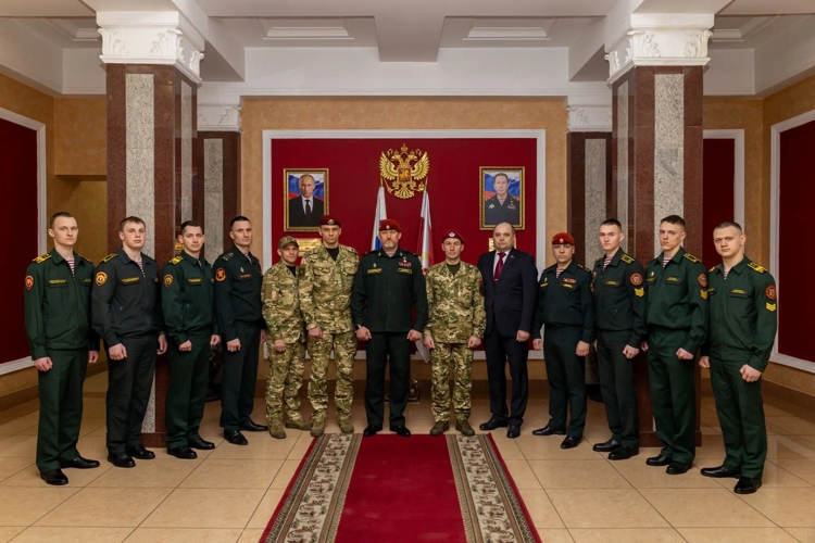19 марта 2026 года военный институт посетила делегация внутренних войск Республики Беларусь  
