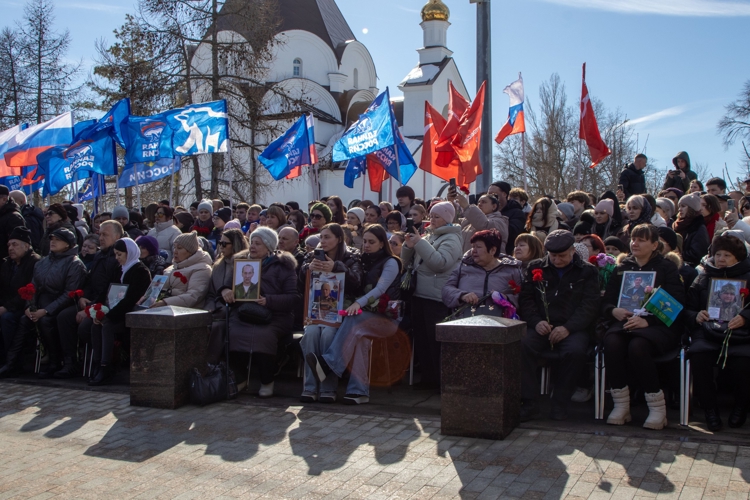 12 марта 2026 года личный состав военного института принял участие в церемонии занесения имен военнослужащих, погибших в ходе специальной военной операции, на мемориал  