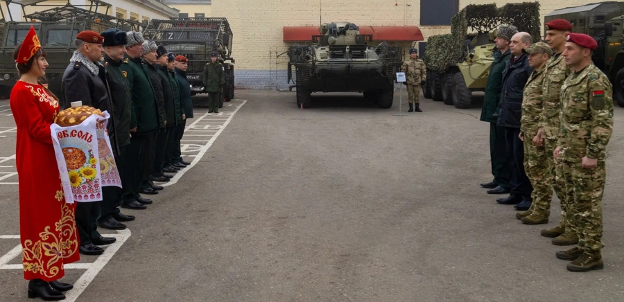 19 марта 2026 года военный институт посетила делегация внутренних войск Республики Беларусь  