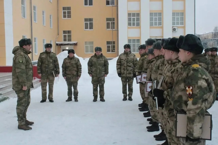Завершилась стажировка курсантов военного института