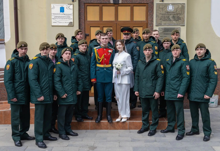 26 апреля 2026 года состоялась свадьба военнослужащего военного института