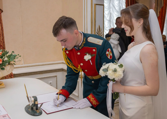 26 апреля 2026 года состоялась свадьба военнослужащего военного института