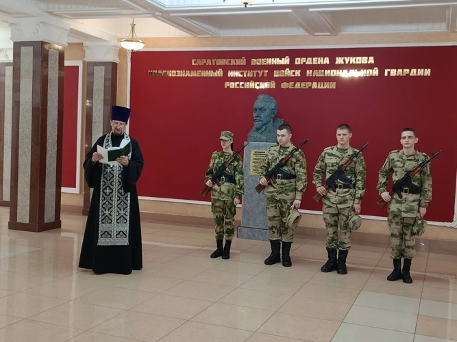 31 марта 2026 года в военном институте проведена церемония приведения к присяге