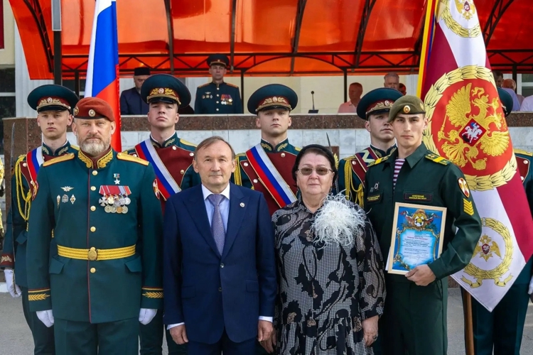 19 мая 2026 года в военном институте прошла церемония вручения стипендии имени Героя Российской Федерации генерал-полковника Анатолия Романова  
