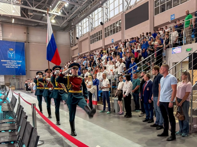 23 мая 2026 года военнослужащие военного института приняли участие в открытии Первенства России по дзюдо