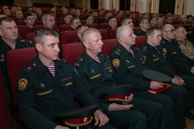 4 мая 2026 года в военном институте проведено офицерское собран