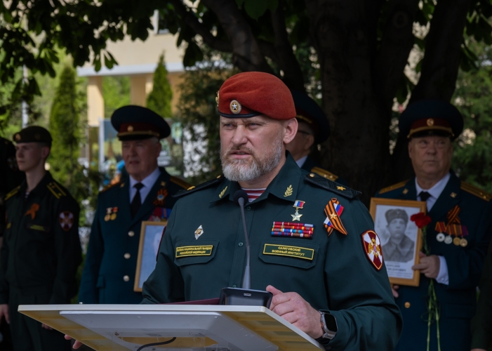 8 мая 2026 года в военном институте проведено шествие «Бессмертного полка»