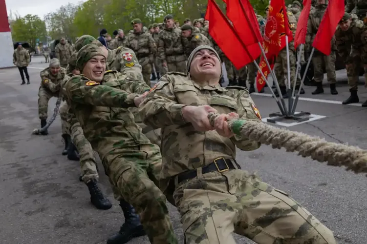 1 мая 2026 года в военном институте проведен спортивный праздник