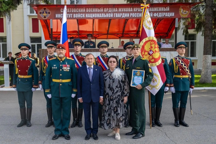 19 мая 2026 года в военном институте прошла церемония вручения стипендии имени Героя Российской Федерации генерал-полковника Анатолия Романова  