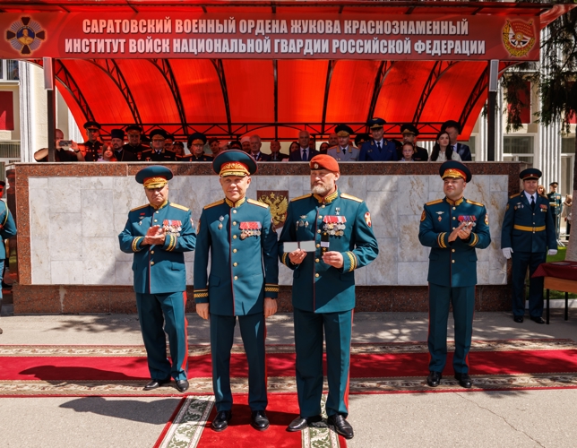 27 июня 2026 года начальнику военного института присвоено звание генерал-лейтенант
