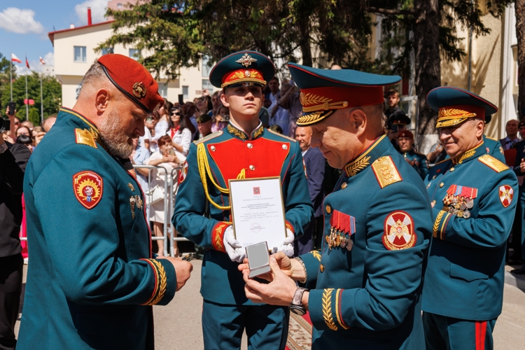 27 июня 2026 года начальнику военного института присвоено звание генерал-лейтенант