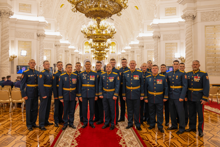 23 июня 2026 года военнослужащие военного института встретились с Президентом Российской Федерации в Большом Кремлёвском дворце