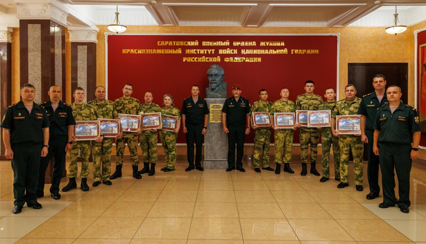 30 июня 2026 года в военном институте состоялось торжественное вручение удостоверений о повышении квалификации 