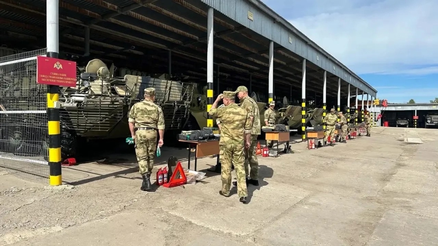 С 16 по 18 июня 2026 года в военном институте проведен смотр техники  