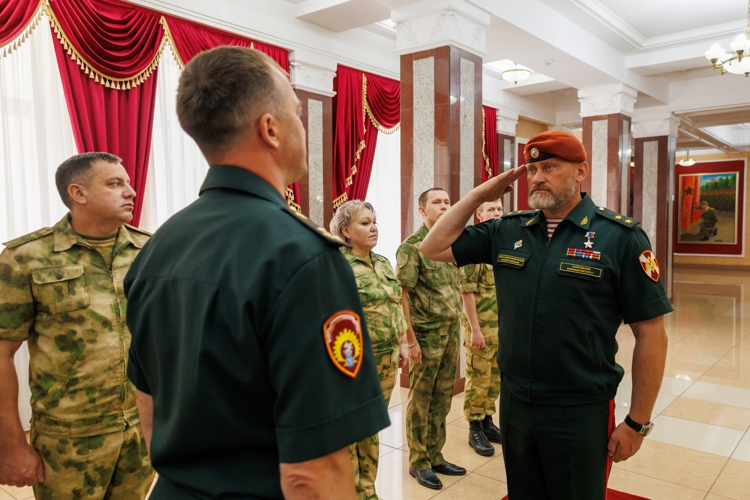 30 июня 2026 года в военном институте состоялось торжественное вручение удостоверений о повышении квалификации 
