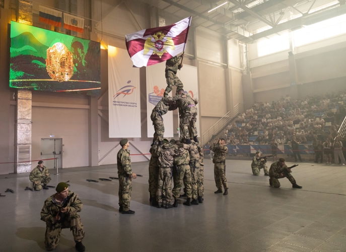 16 июня 2026 года военнослужащие военного института приняли участие в открытии Кубка Вооруженных Сил Российской Федерации по боксу