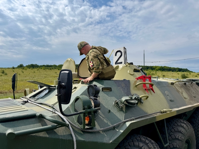29 июля 2026 года курсанты военного института успешно сдали экзамен по вождению  