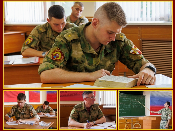 В военном институте завершается летняя экзаменационная сессия