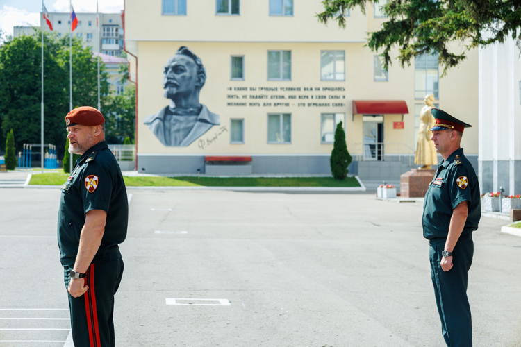 6 июля 2026 года в военном институте проведена вечерняя поверка 