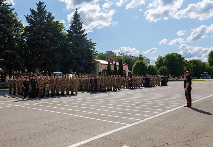 6 июля 2026 года в военном институте проведена вечерняя поверка 