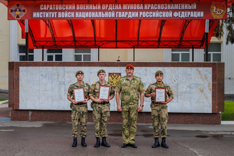 27 июля 2026 года в военном институте поощрены курсанты  
