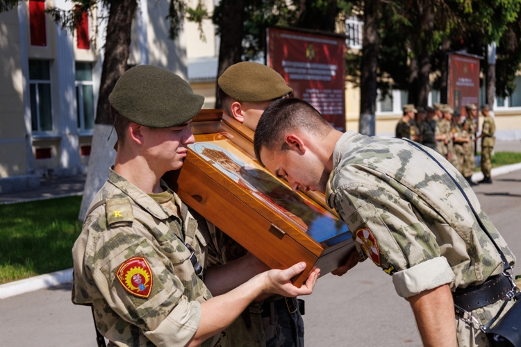 28 июля 2026 года в военном институте организована беседа и праздничный молебен  