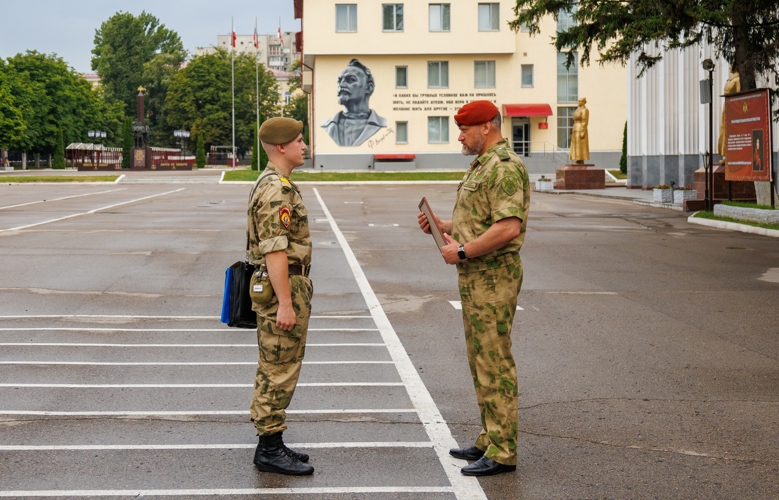 27 июля 2026 года в военном институте поощрены курсанты  