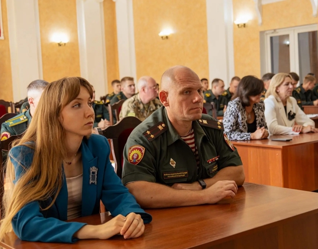 В военном институте проведена отчётно-выборная конференция военно-научного общества курсантов