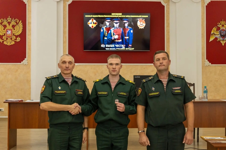 В военном институте проведена отчётно-выборная конференция военно-научного общества курсантов