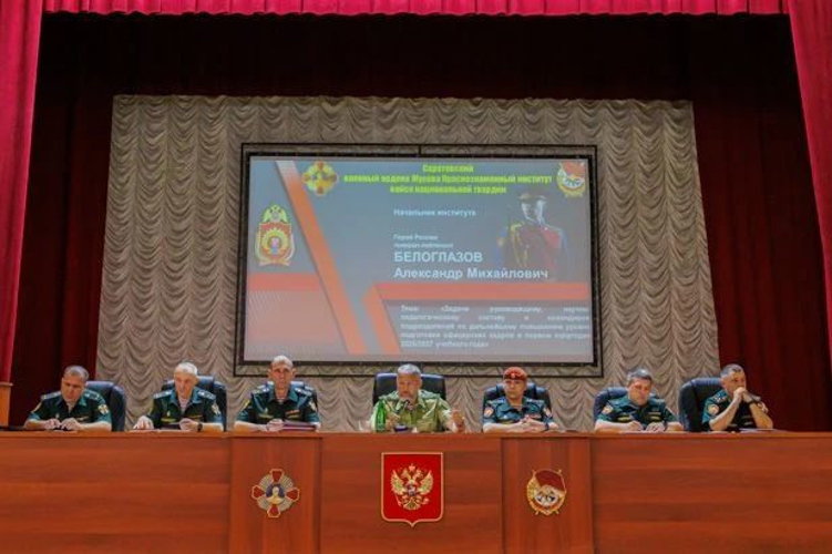 В военном институте проведено расширенное заседание ученого совета