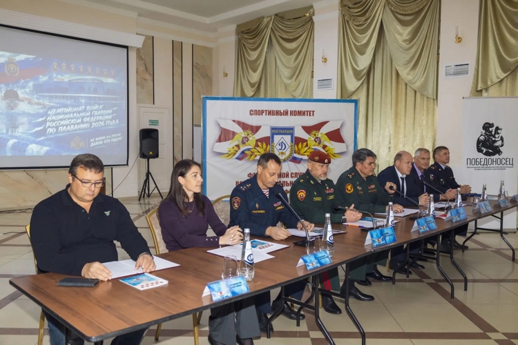 Военный институт принял участие в организации и проведении чемпионата Росгвардии по плаванию      
