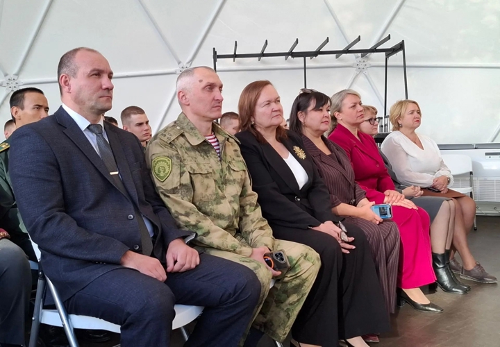 Личный состав военного института принял участие в проведении военно-патриотической образовательной программы «Дзержинец»