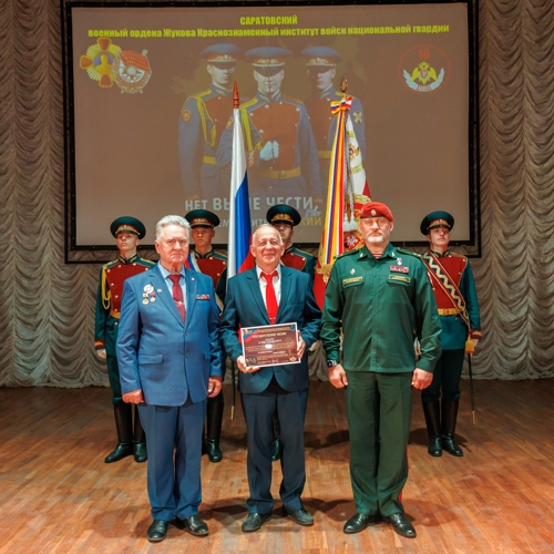 Военнослужащие военного института приняли участие в мероприятиях, посвящённых Международному дню пожилых людей  